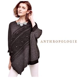 Anthropologie Sleeping On Snow Alpaca Cape